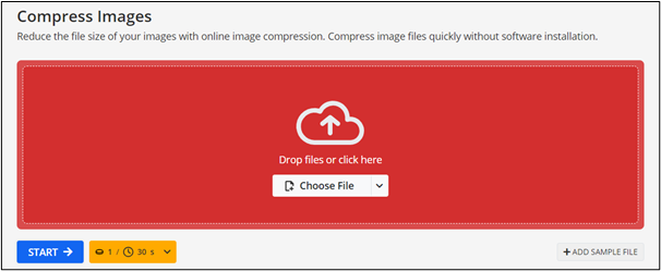גרירת הקבצים הרצויים